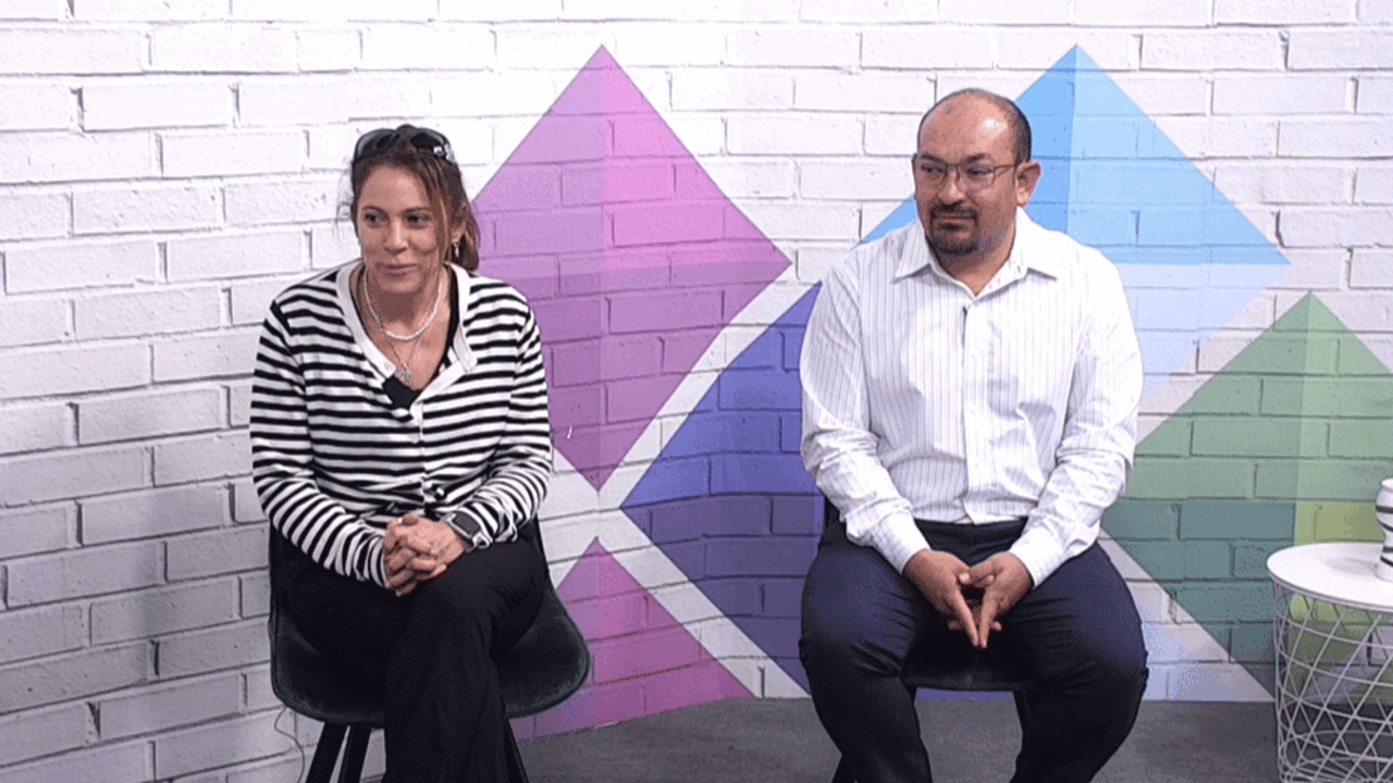 María Sabalich y David Acosta