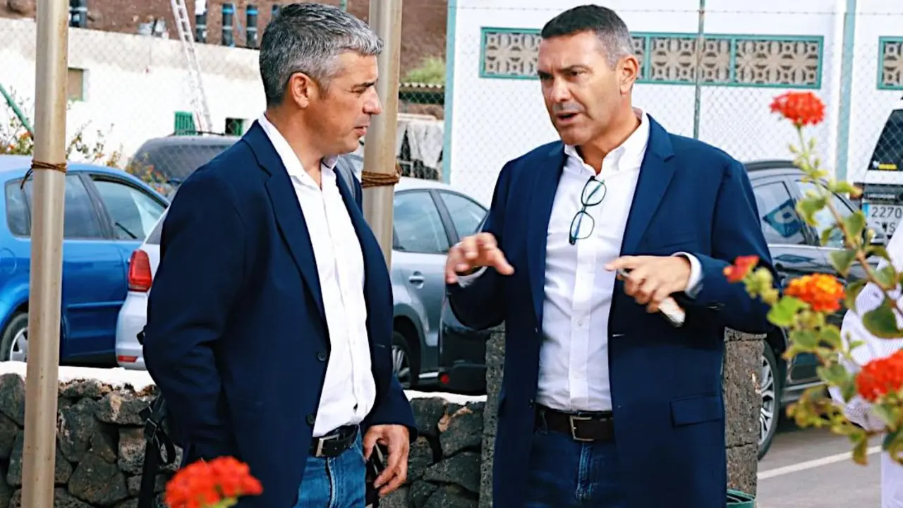 Oswaldo Betancort y Narvay Quintero.