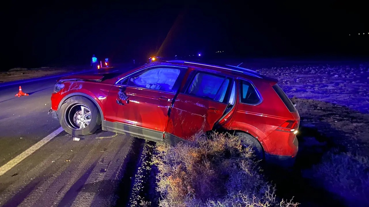 Accidente de tráfico.
