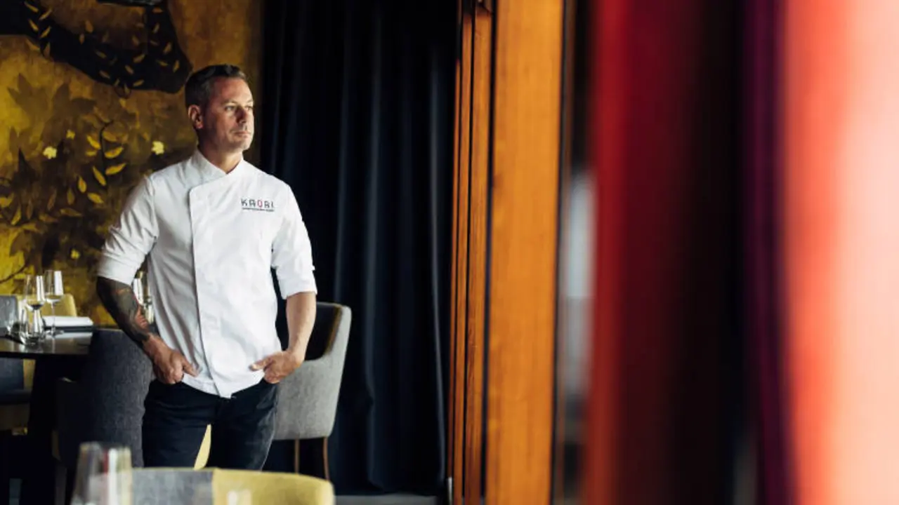 V&iacute;ctor Planas en Kaori Fusion Restaurant.