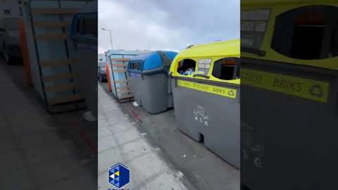 Enseres en la calle en Arrecife.