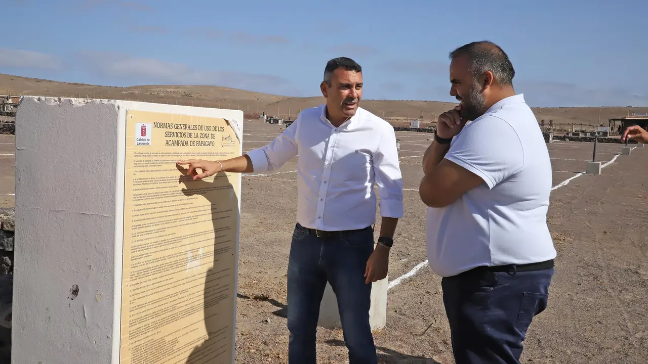 Visita Camping de Papagayo.