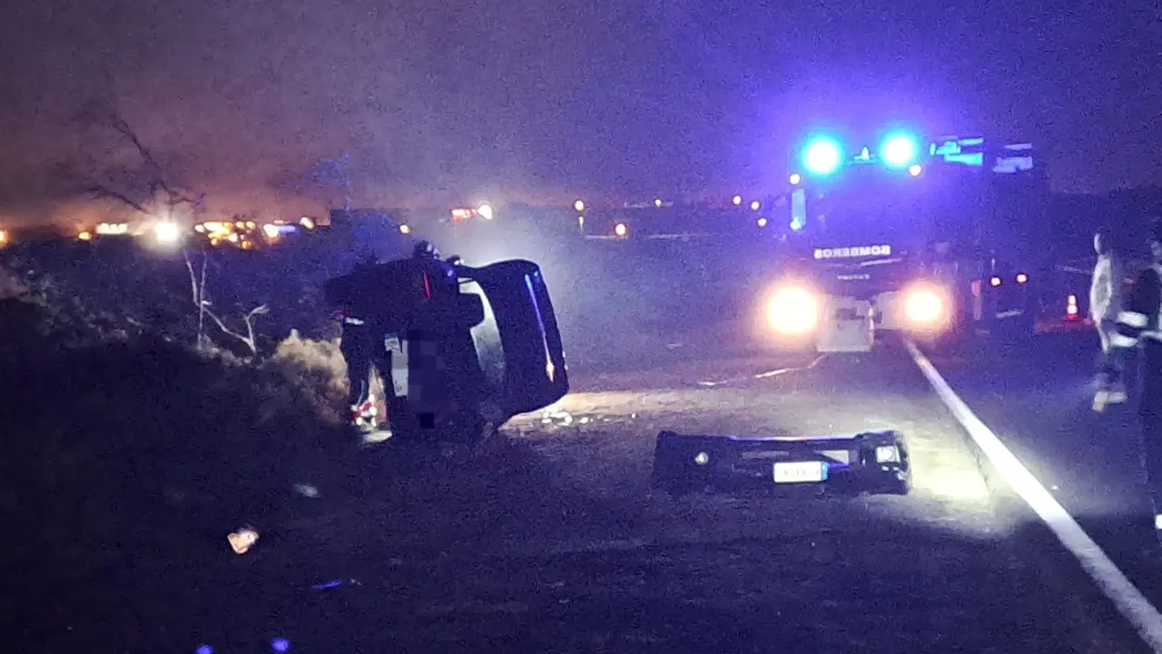 Accidente de tráfico Av. Las Palmeras
