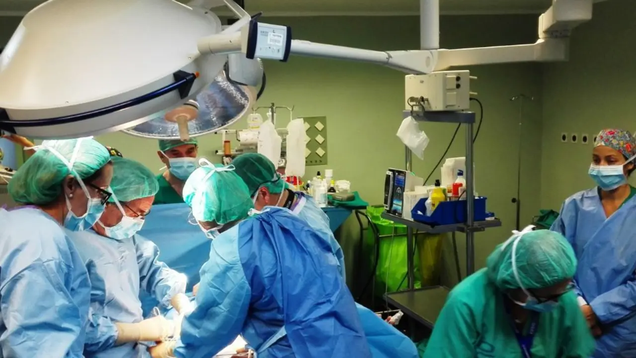 Intervención quirúrgica.