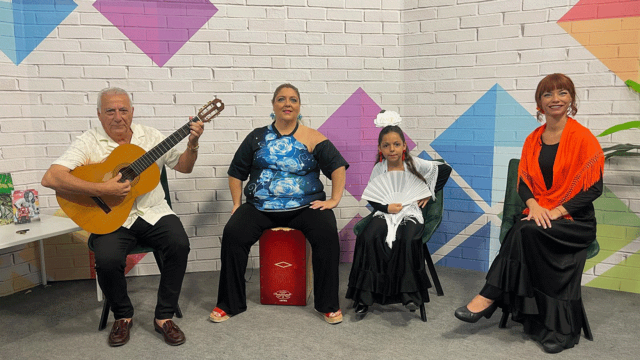 Miguel González, Conchi Ritore, Triana Alba y Ángela Ramos