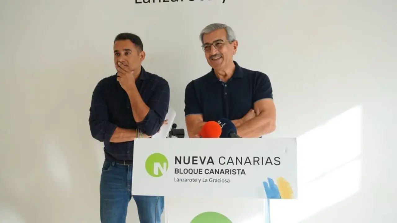 Yone Caraballo y Román Rodríguez