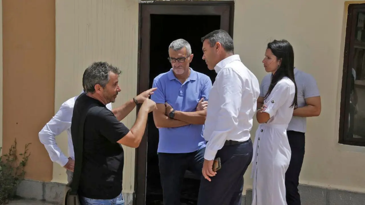 Visita al albergue de La Santa