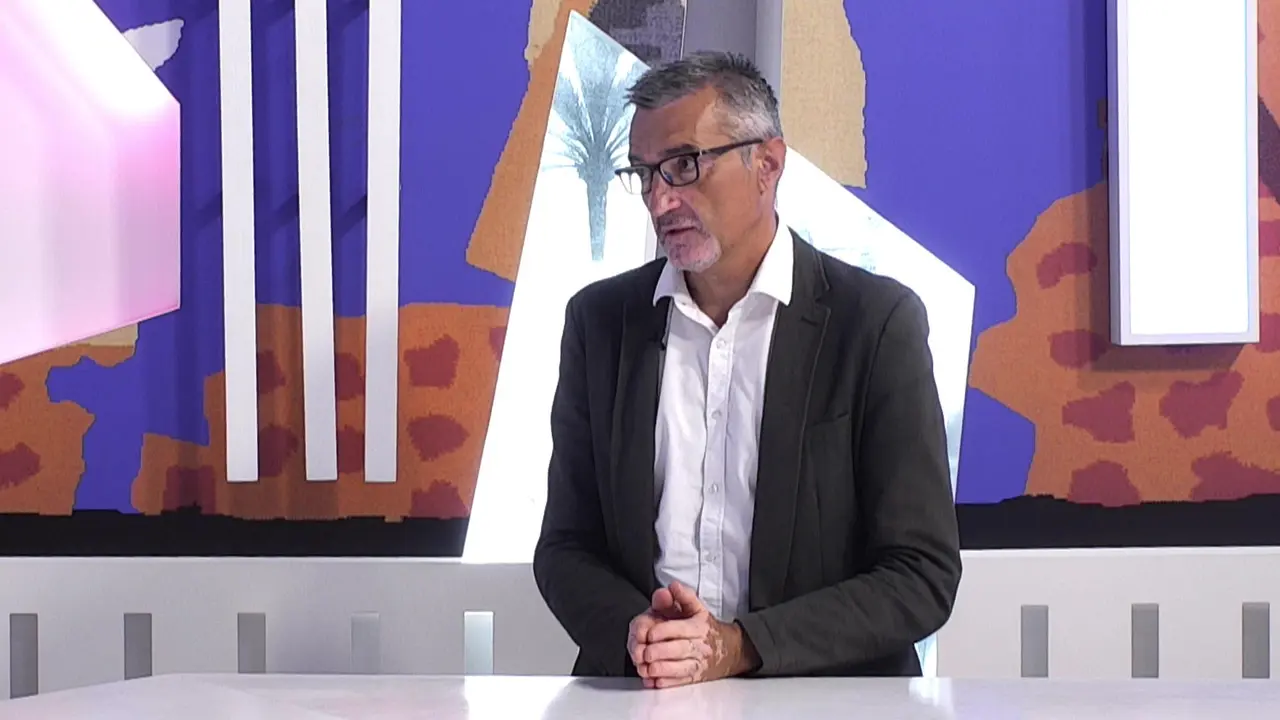 Marci Acuña en la entrevista de Biosfera TV.