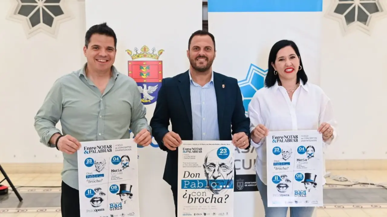 Presentación de los conciertos