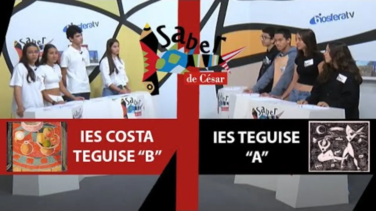 Programa 4 'Saber de César'. IES Costa Teguise "B" vs. IES Teguise "A".