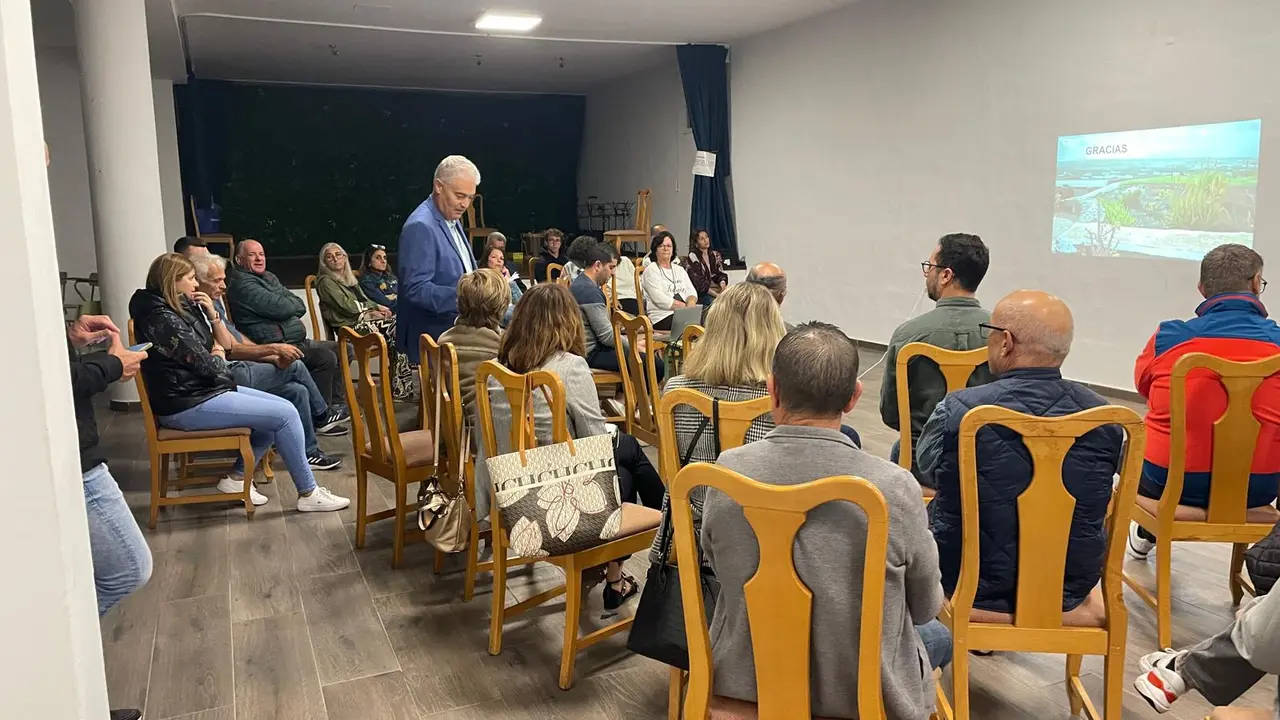 Reuniones de José Juan Cruz con vecinos y vecinas de Tías.