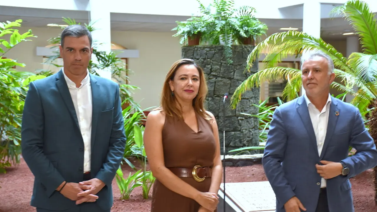 Pedro Sánchez en Lanzarote.