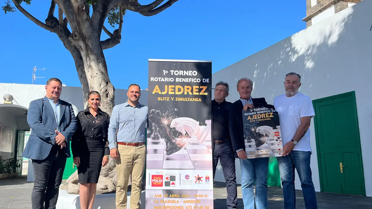 La Plazuela acoge este sábado el Torneo Benéfico de Ajedrez Rotary.