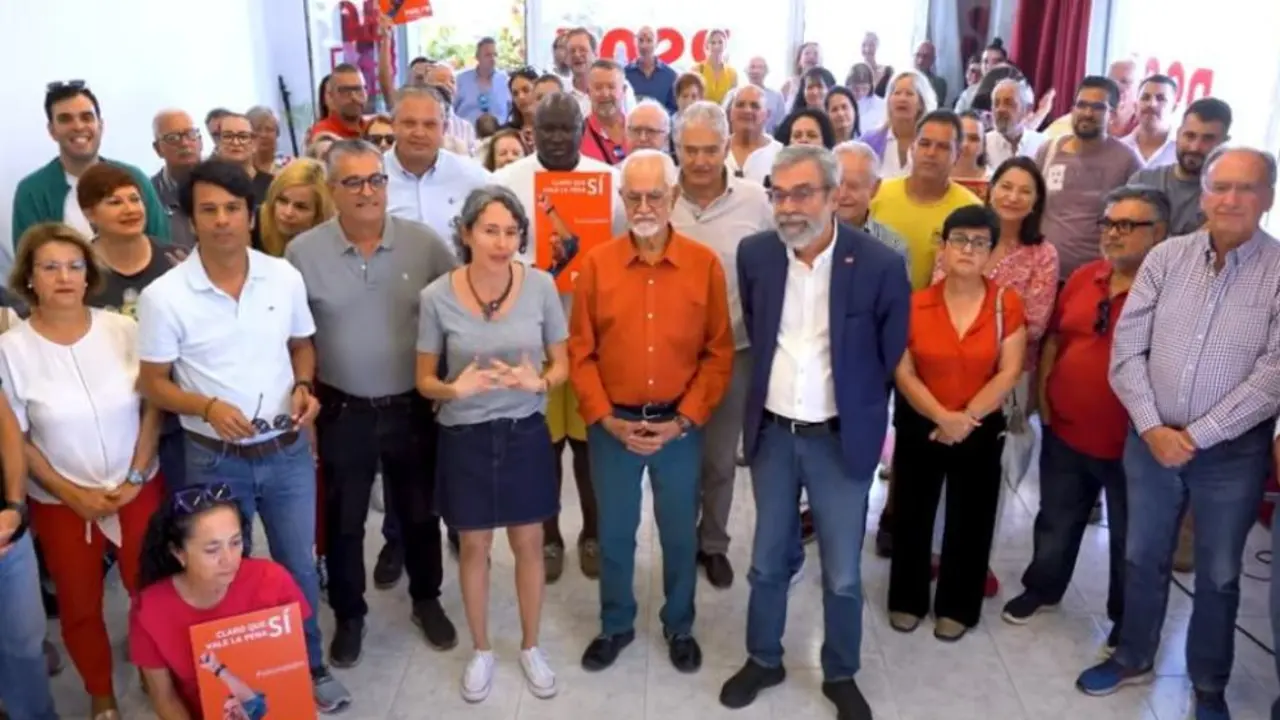 Apoyo del PSOE de Lanzarote a S&aacute;nchez