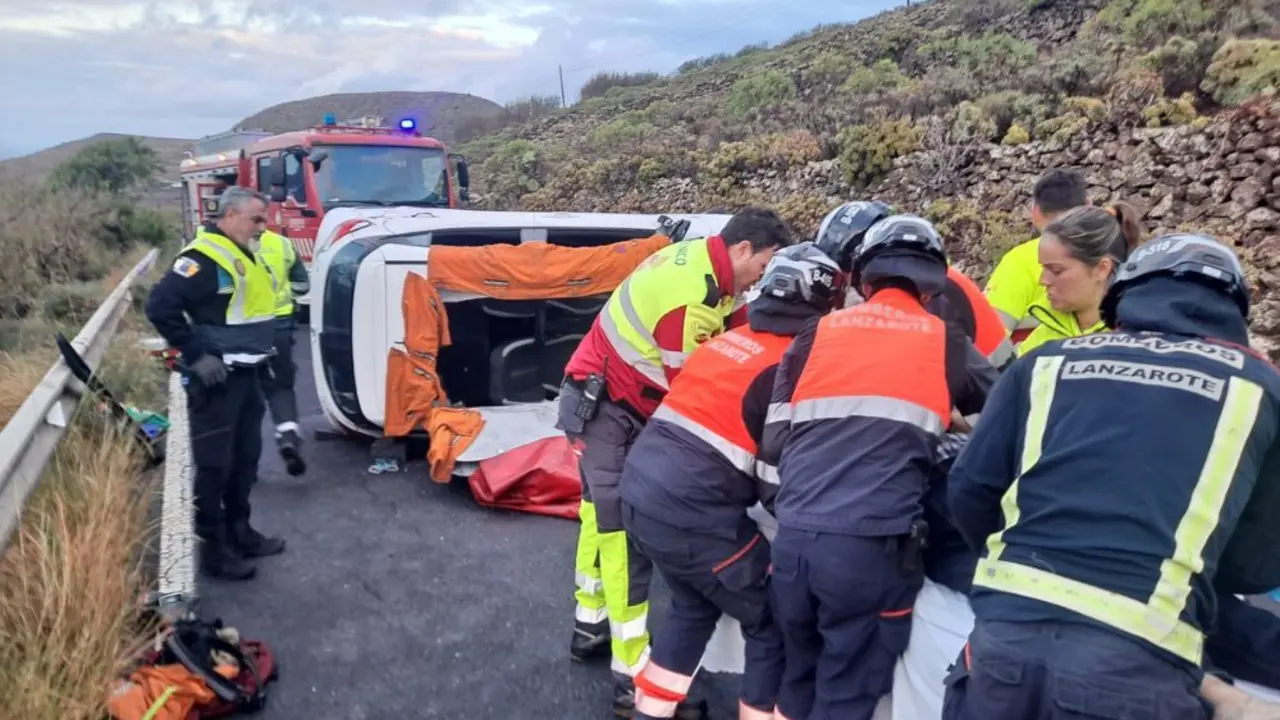 Actuaci&oacute;n de los bomberos