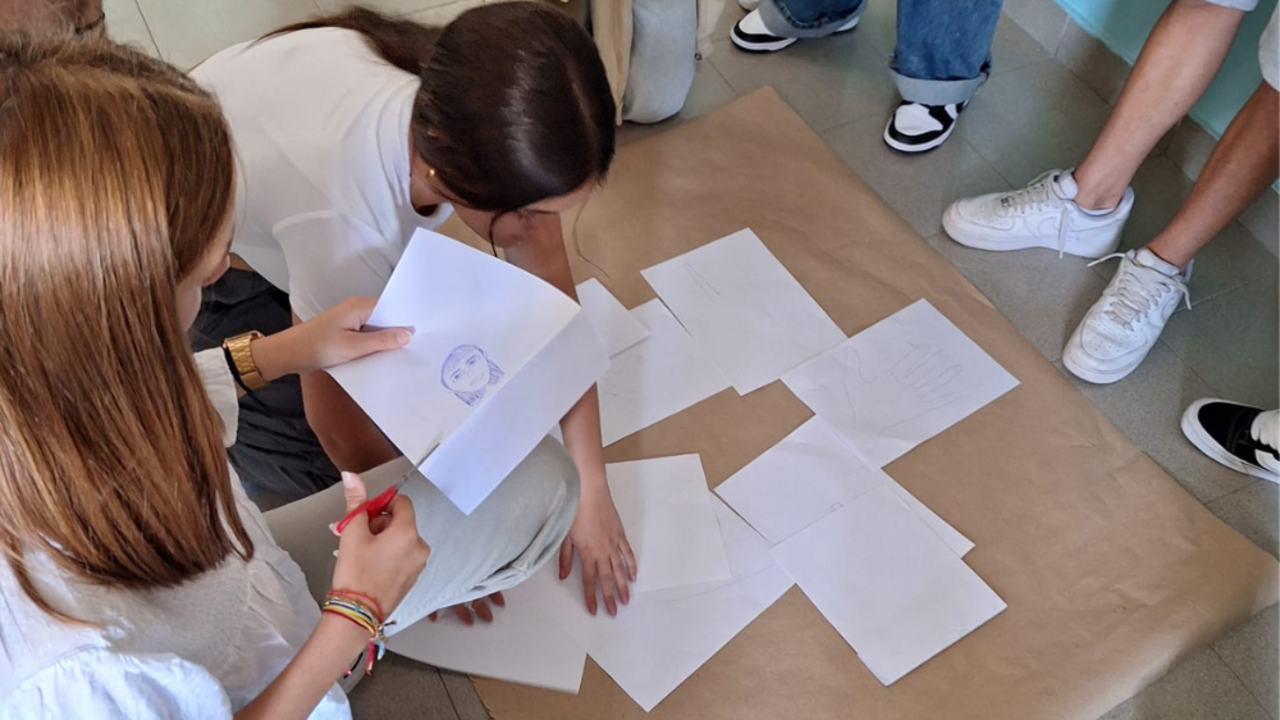 Alumnado del IES San Bartolomé.