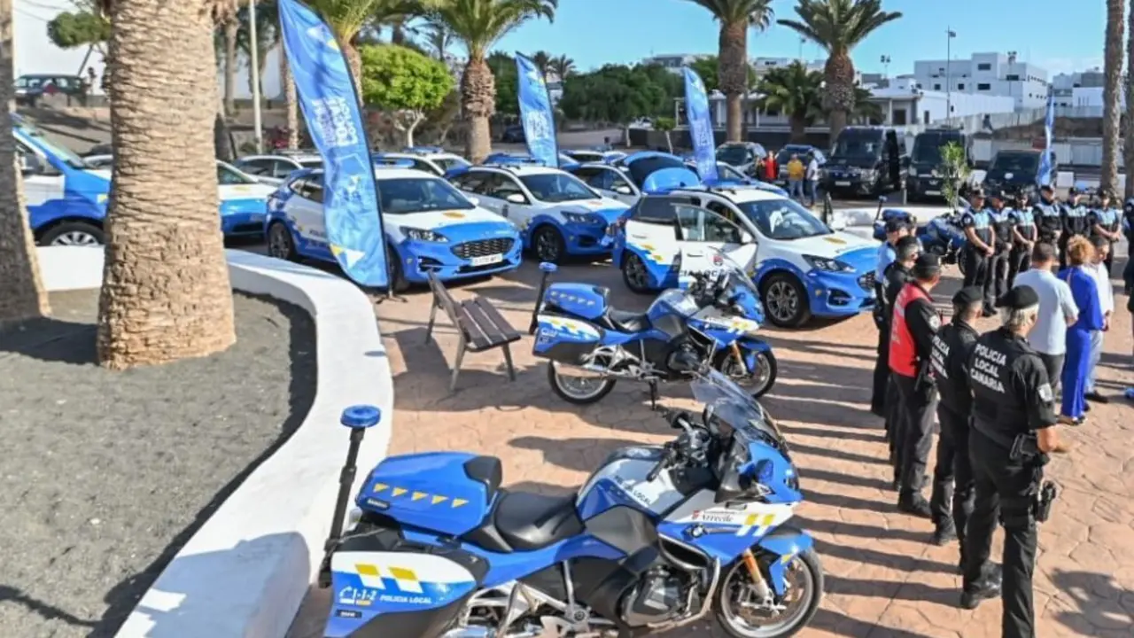 Presentación de la flota de la Policía Local