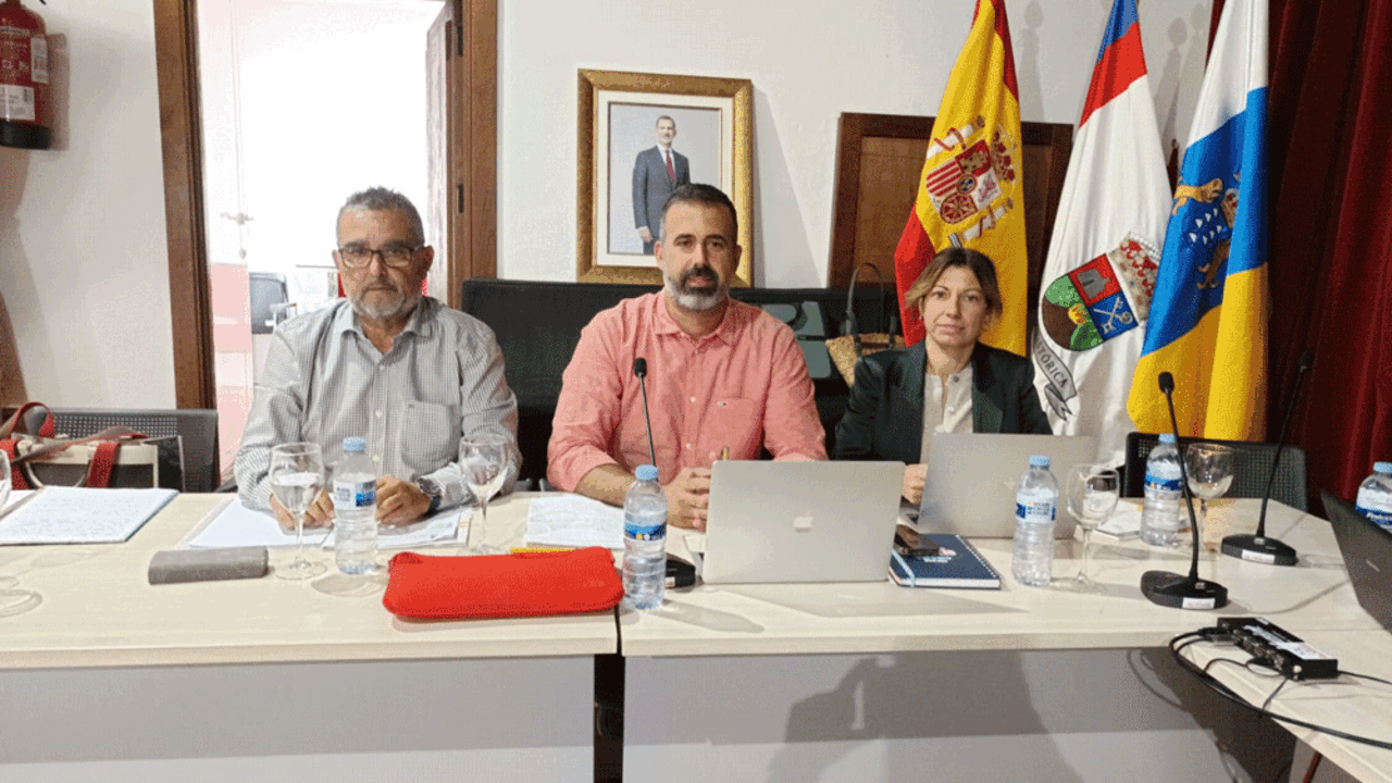 Concejales de CC en Yaiza