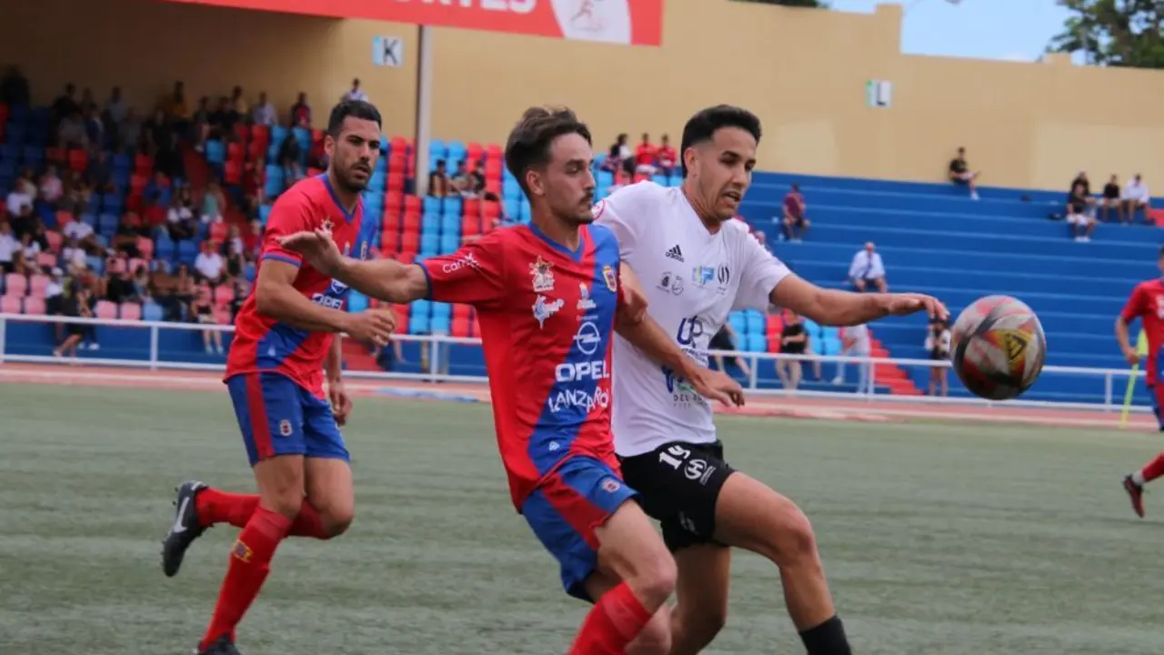 Un momento del partido