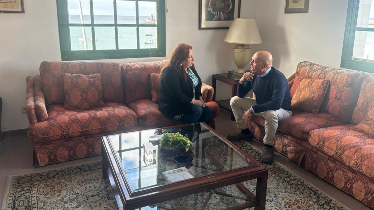 Pedro Viera y Vanesa Frahija.