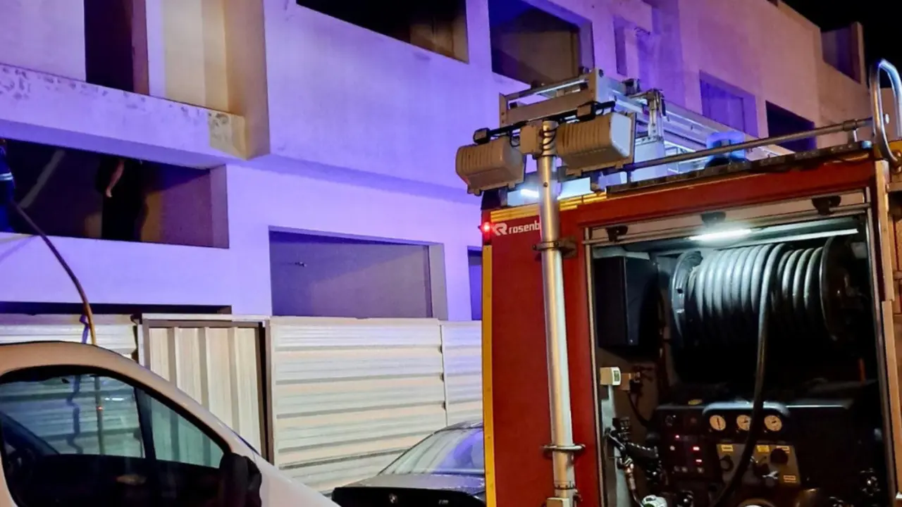 Incendio en Arrecife.
