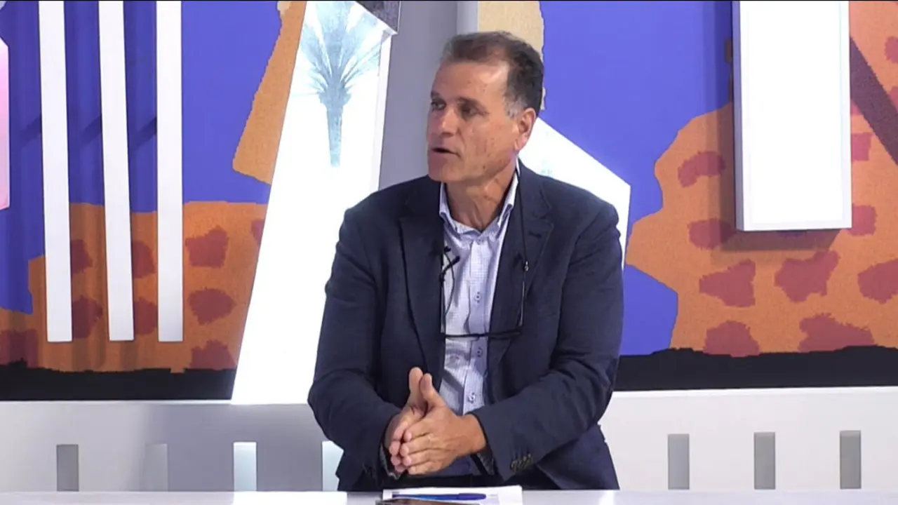 Domingo Cejas en la entrevista de Biosfera TV.