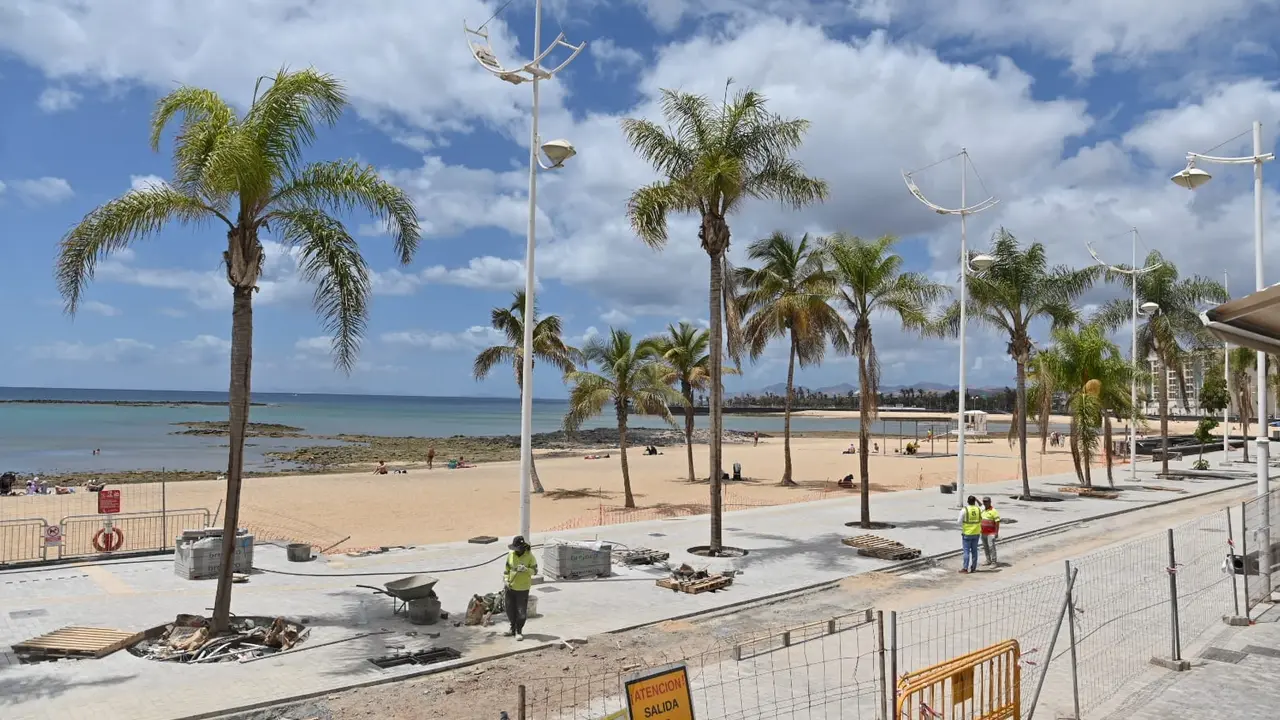 Obras de El Reducto.