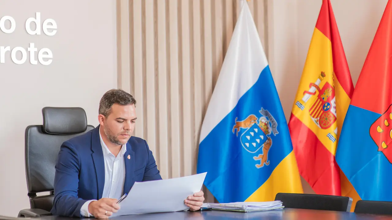 El vicepresidente y representante insular en Puertos Canarios, Jacobo Medina.
