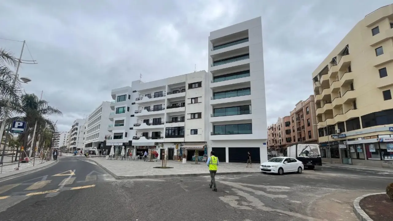 Calles de Arrecife junto al Reducto