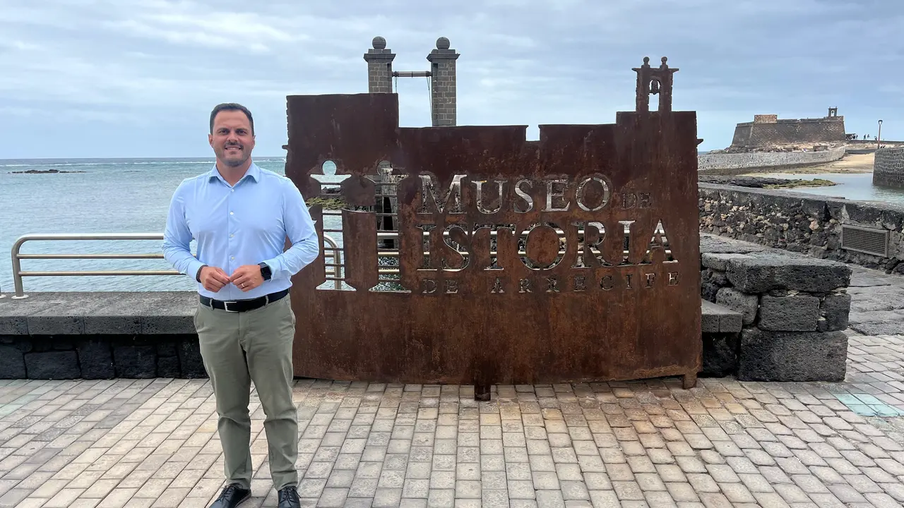 El alcalde de Arrecife invita a la ciudadanía a visitar el Museo de la Historia en el  Castillo de  Dan Gabriel) el Día Internacional de los Museos.