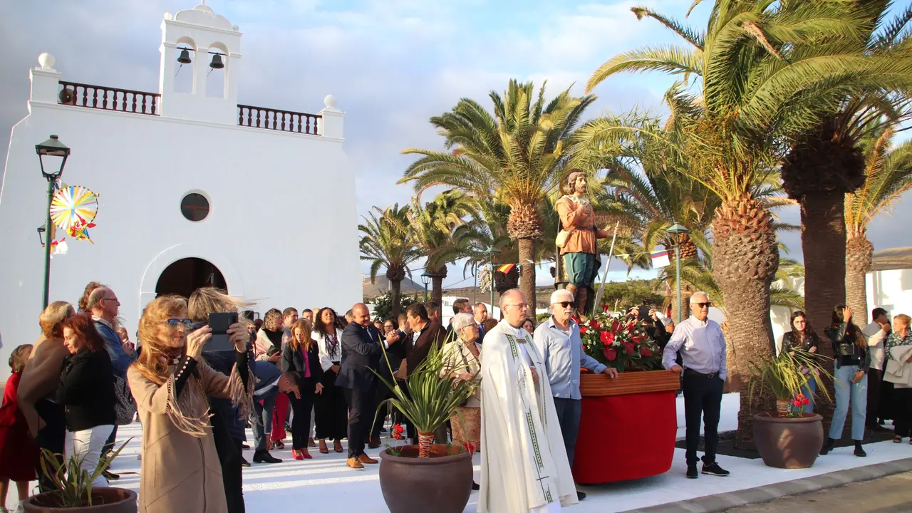 Procesión fiestas de Uga 2024.