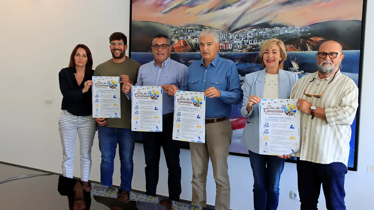 Presentación actos Día de Canarias en Tías.