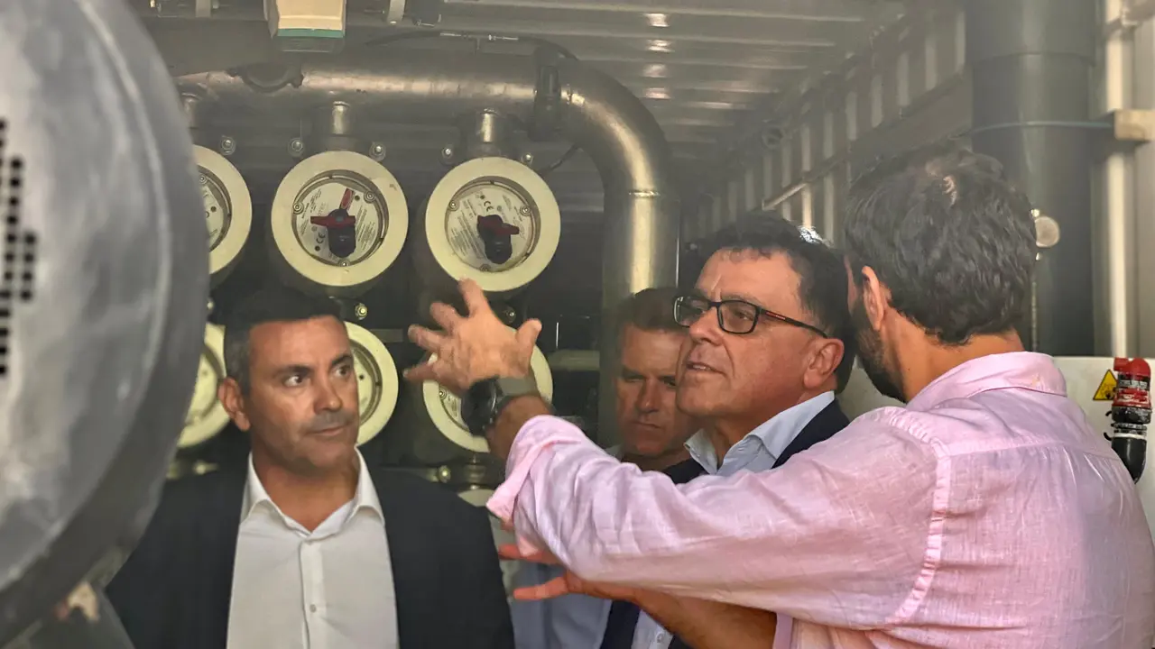 Manuel Miranda y Oswaldo Betancort.