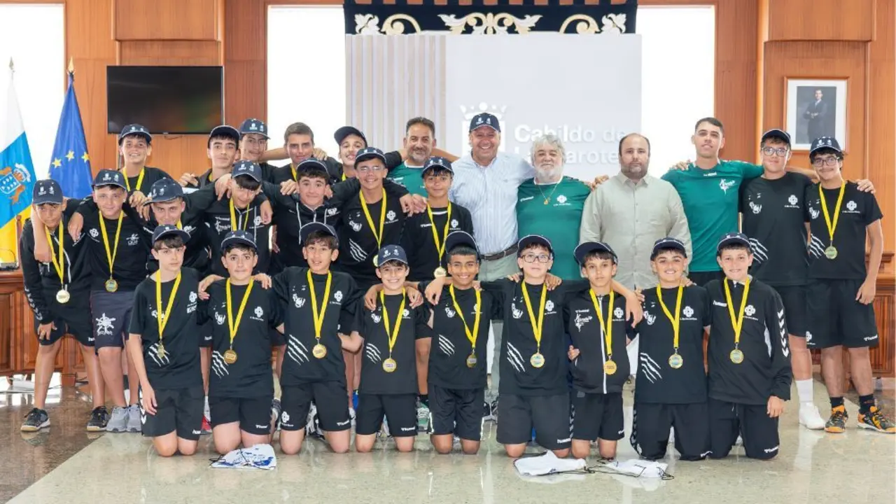 Recibimiento en el Cabildo