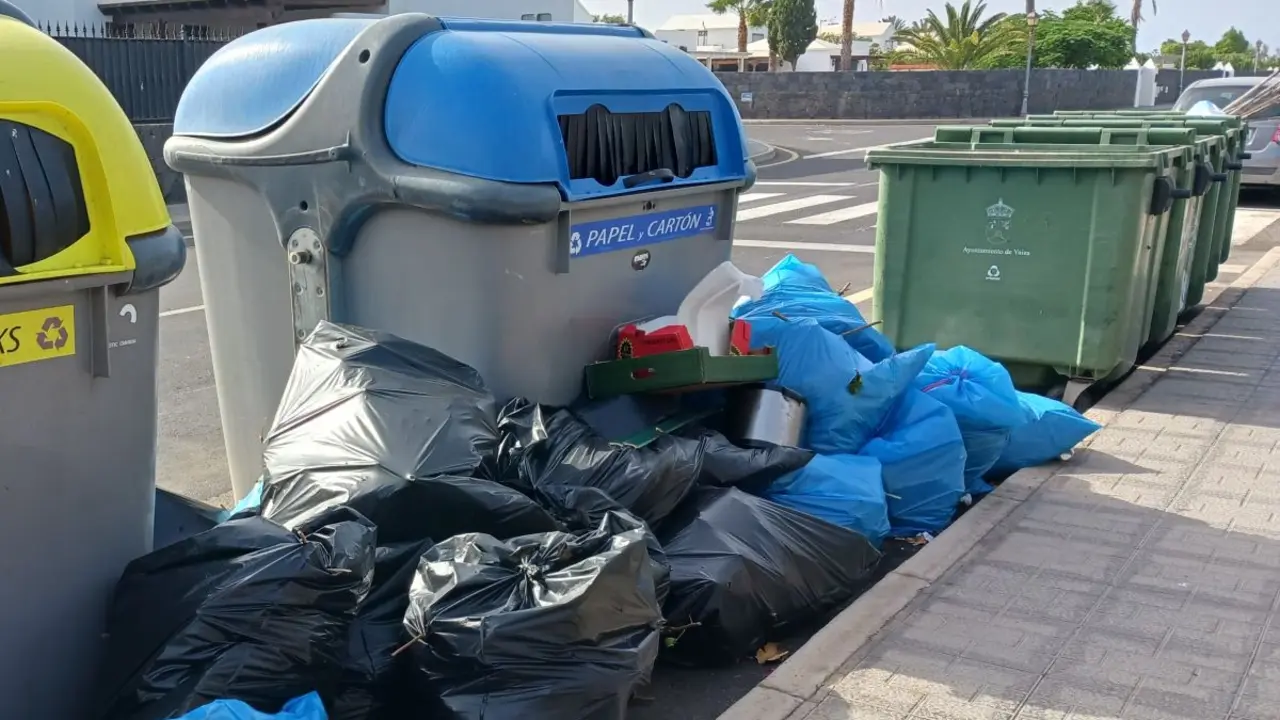 Zona de contenedores.