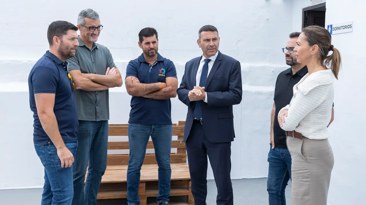 Inauguración del nuevo albergue.