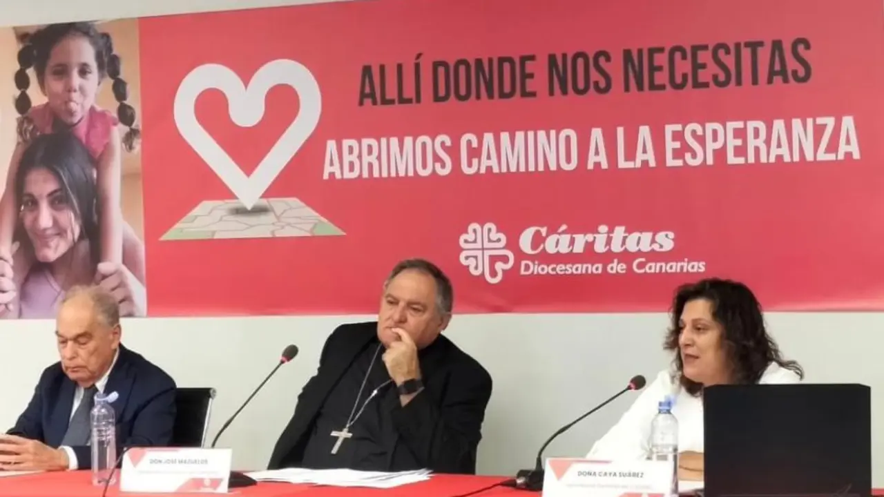 Rueda de prensa de C&aacute;ritas Diocesana