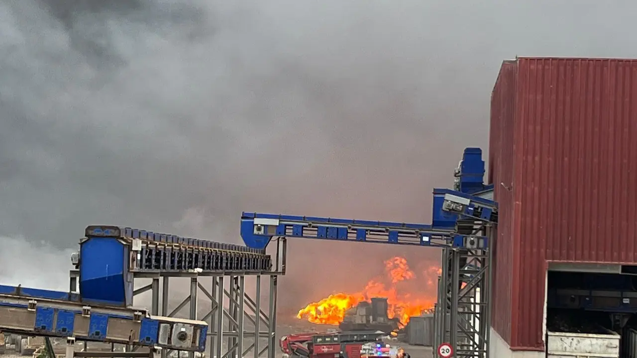 Incendio en Zonzamas.