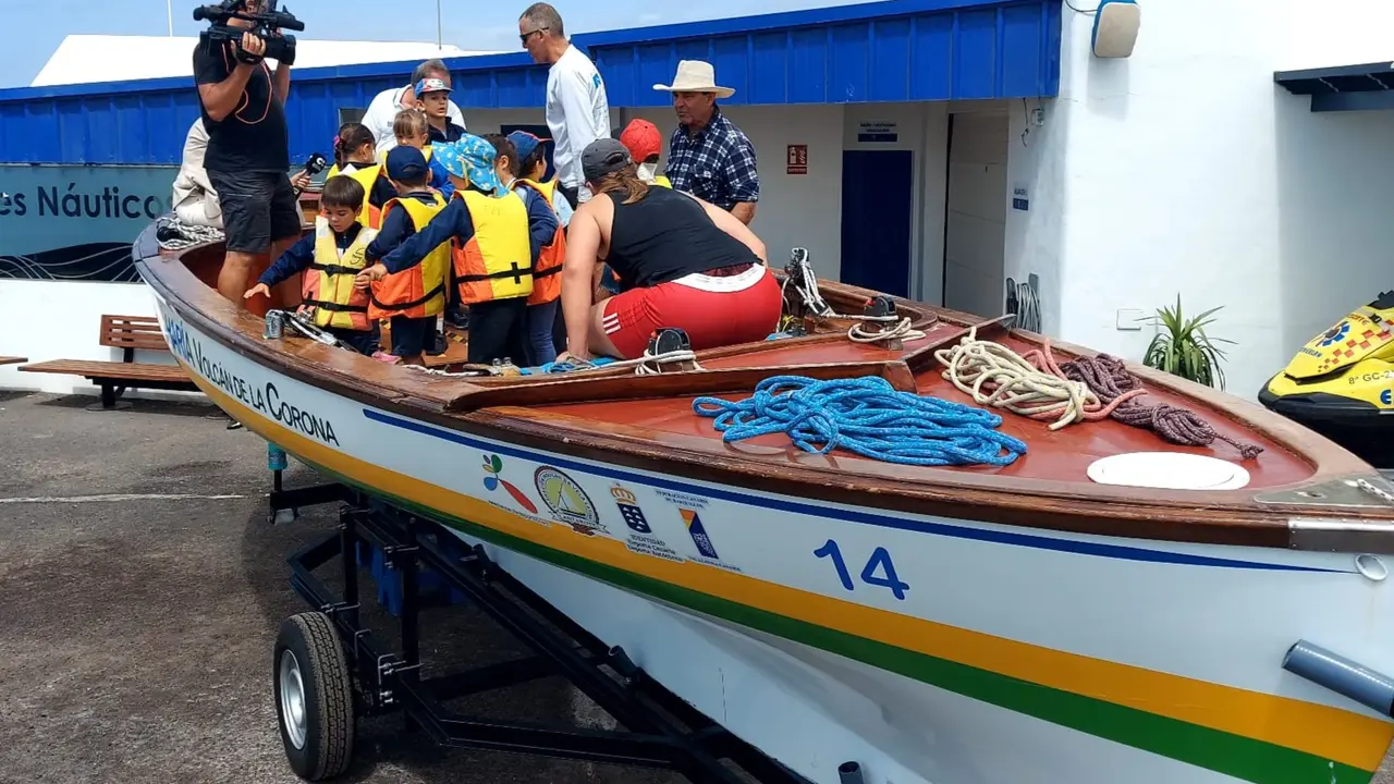 Semana Canaria de Deportes Autóctonos. Barquillos en Lanzarote.