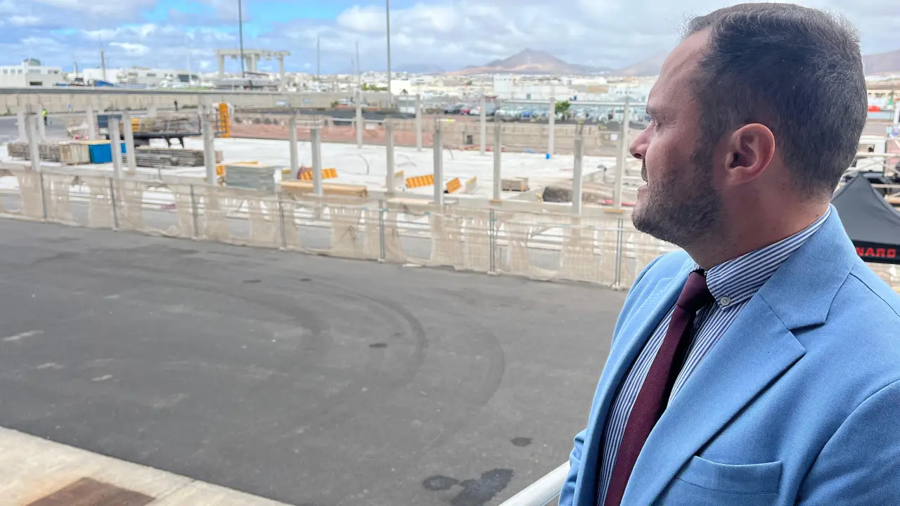Iniciadas las obras de la nueva terminal de pasajeros en el Muelle de Cruceros de Arrecife.