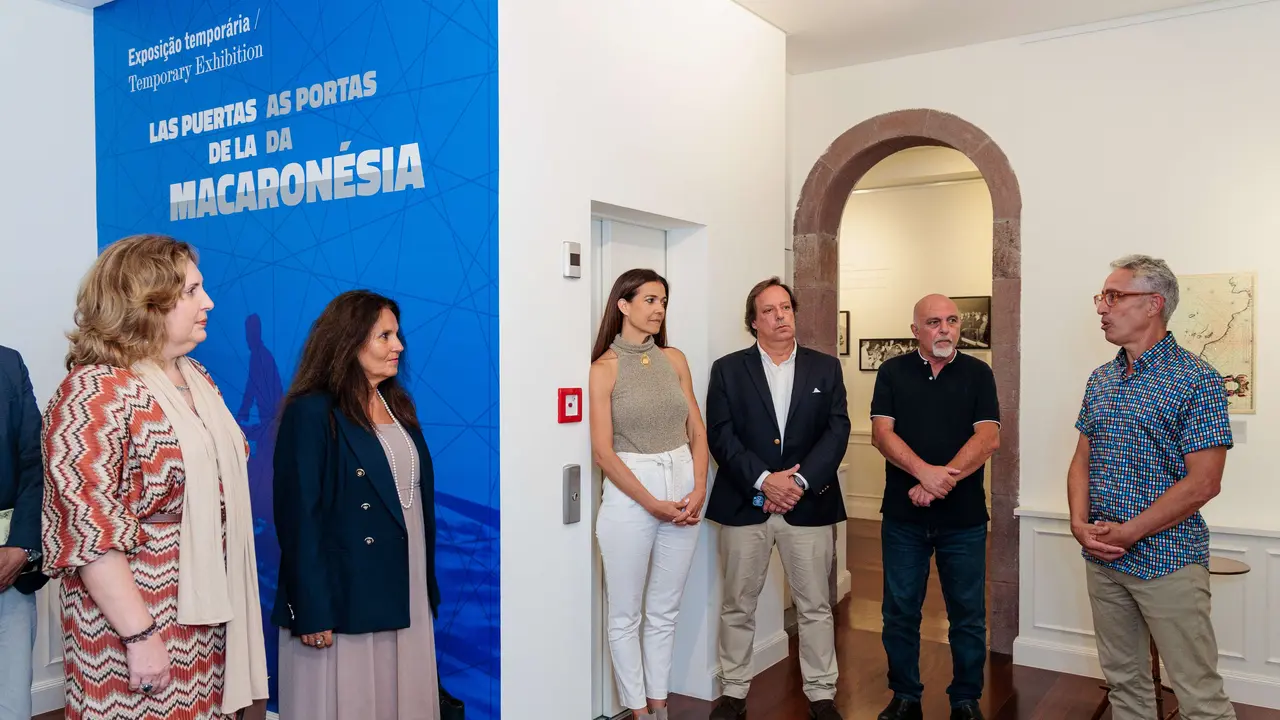 Inauguración de 'Las puertas de la Macaronesia', en Madeira.