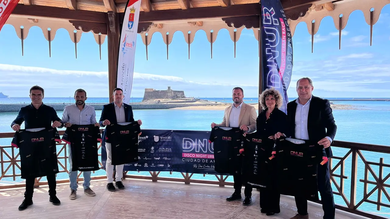 Presentación de la X Disco Night Urban Race Ciudad de Arrecife.