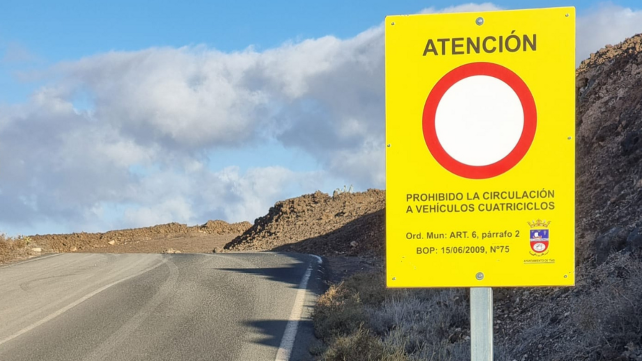 Señal de prohibición.