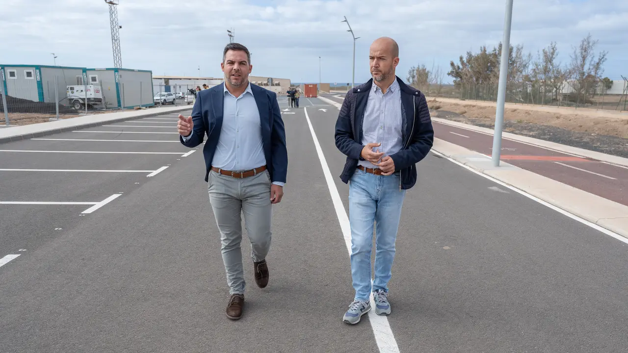 Apertura calle Playa Honda.