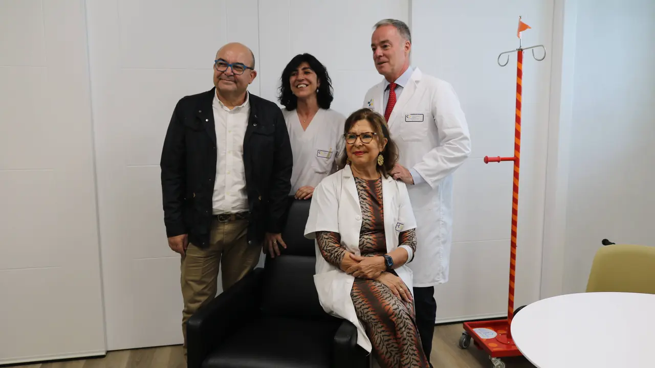 Momento de la entrega.