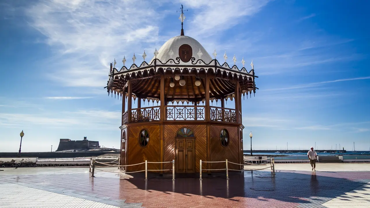 Kiosko de la música.