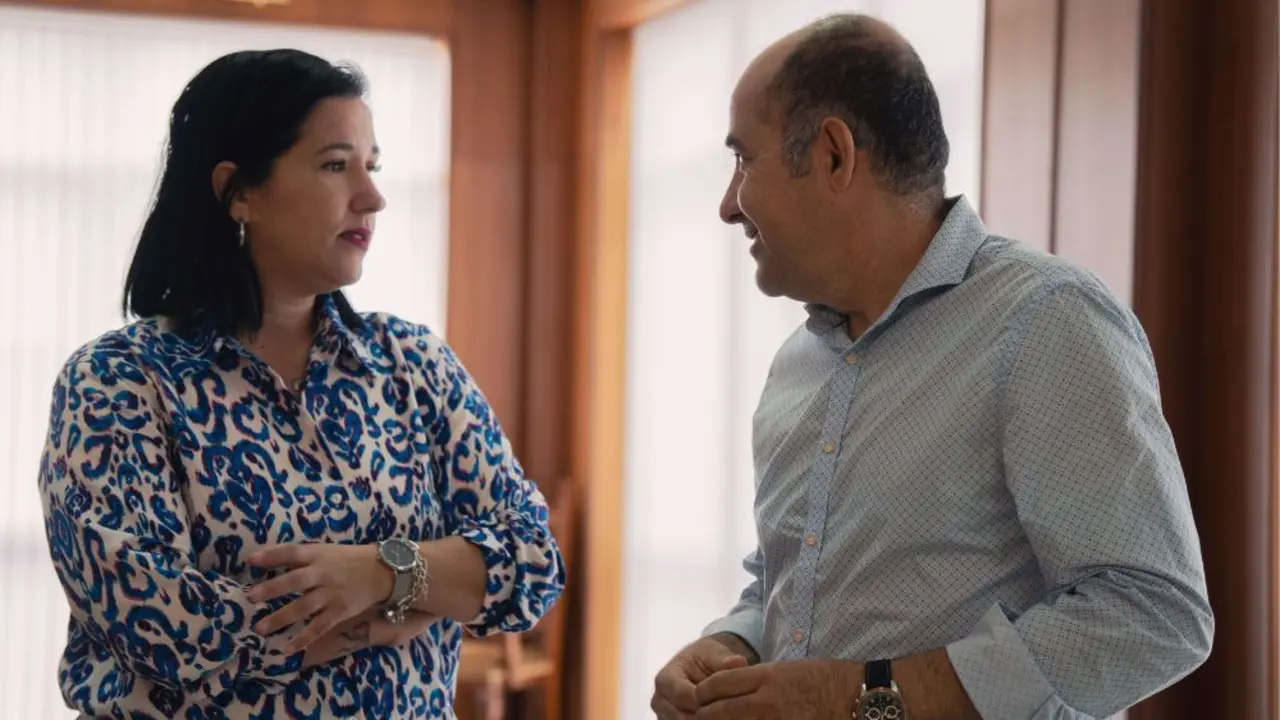 Abigail González e Ismael Curbelo