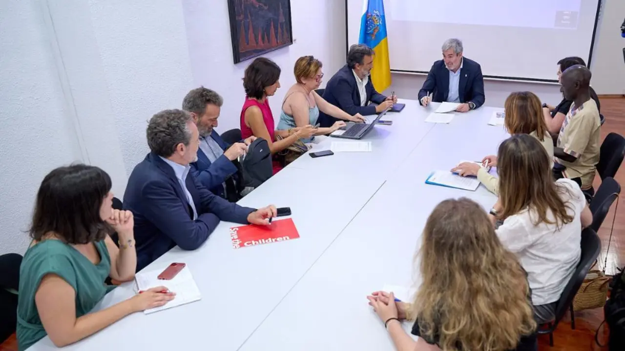 Un momento de la reuni&oacute;n