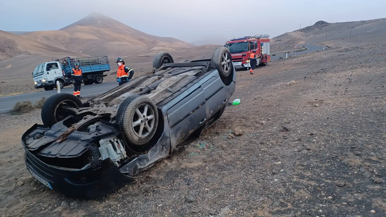 Accidente de tráfico.