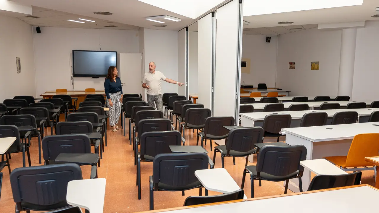Nueva sala de la Biblioteca Insular.